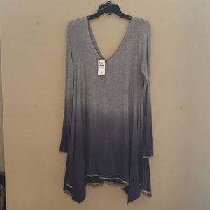 Buckle ombré tunic